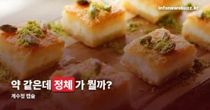계수정 캡슐 — 정체는 포션형 슈가시럽, 닥터X 속 그 장면