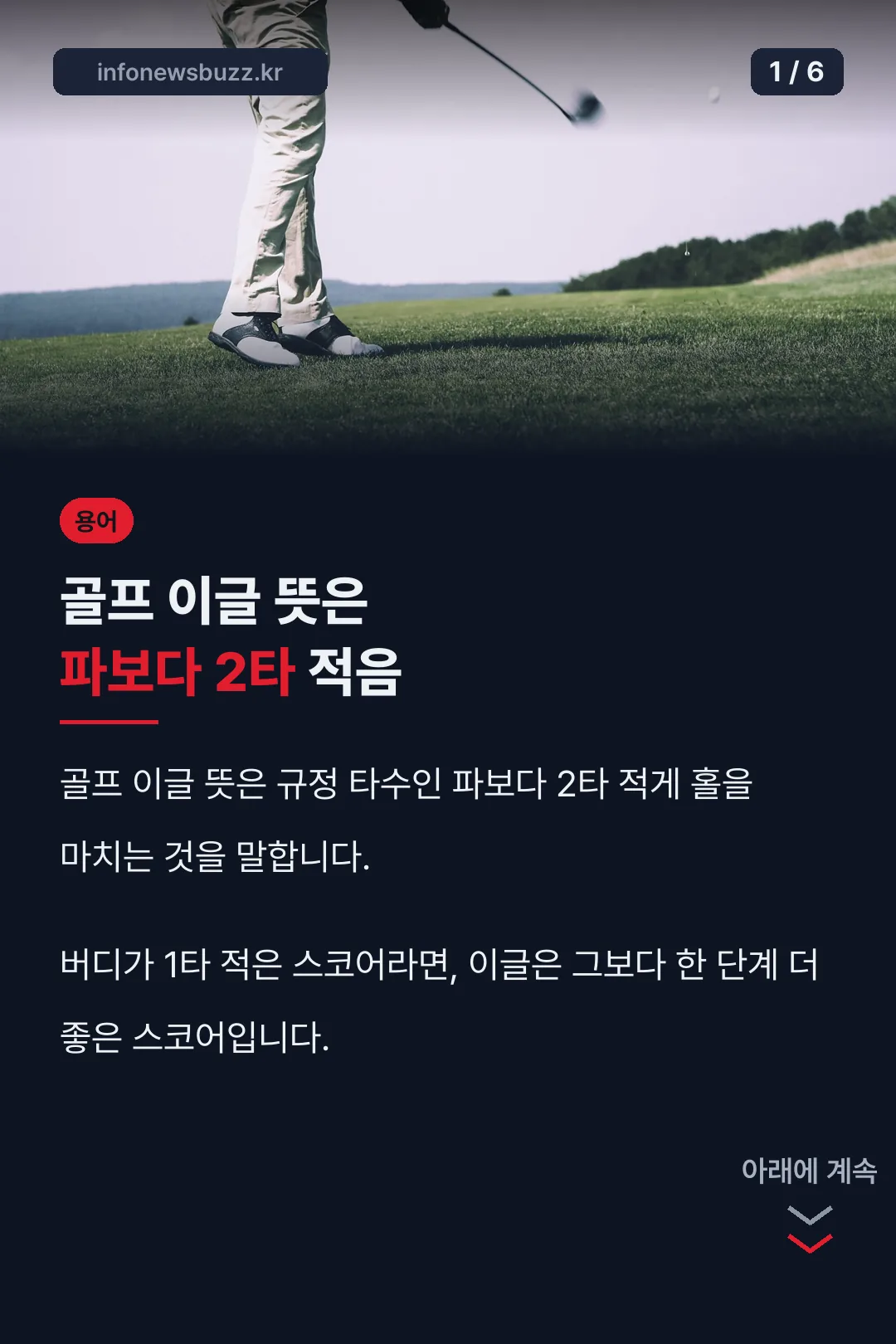 골프 이글 뜻 소개