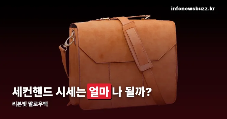 리본빛 말로우백 정리 썸네일